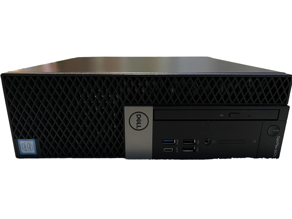 DELL OPTIPLEX 5070 SFF i5-9500 3.00Ghz-8GB Ram -256GB SSD -500GB HDD- Win 11 PRO - Image 1 of 4