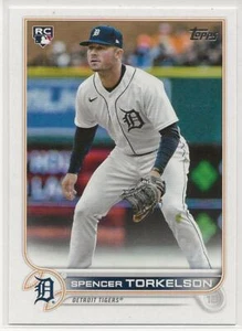 SPENCER TORKELSON 2022 TOPPS Factory Set RC IMAGE VARIATION #658 Detroit Tigers - Picture 1 of 2