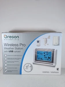 Oregon Scientific Wireless Pro Weather Station with USB Upload WMR88/WMR88A - Picture 1 of 9