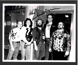 Autógrafo vintage de Ian Anderson (Jethro Tull) 1990 con las damas Barenaked - Imagen 1 de 2