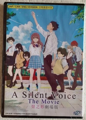 Koe no Katachi / A Silent Voice (Movie) Anime DVD (English Dubbed) FREE SHIP - Image 1 of 3