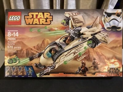 Lego Star Wars Wookie Gunship 75084 Wullfwarro Kanan Jarrus Rebels 2014  Foto 1 de 4