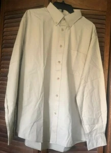 Camicia Lands End manica lunga abbottonata abbronzata-large-16-16 1/2-NUOVA SENZA ETICHETTE - Foto 1 di 2