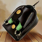 Faux Leather 2In1 Hunting Slingshot Ammo Catapult Steel Ball Bearing Bag Pou _cu
