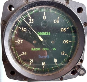 Early Smiths R.A.F Aircraft Radio Compass - Picture 1 of 7