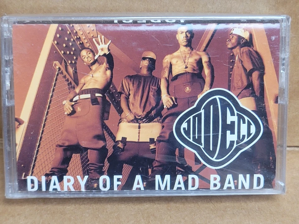 Vintage Jodeci Cassette Diary Of A Mad Band 1993 R&B Soul MCA Tape Album NEW - Image 1 of 4