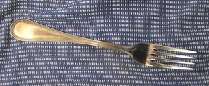 Towle BEADED ANTIQUE 18/8 Stainless Steel  8"Dinner Fork - Picture 1 of 4