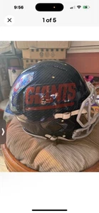Saquon Barkley New York Giants Full Size Auth. “CUSTOM “ Helmet Autographed- BAS - Picture 1 of 5