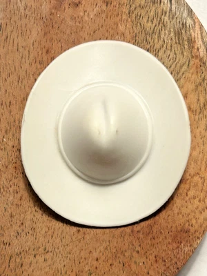 SOMBRERO DE VAQUERO WESTERN RANCH WESTERN VINTAGE AÑOS 70 BLANCO DIFÍCIL DE ENCONTRAR Foto 1 de 2