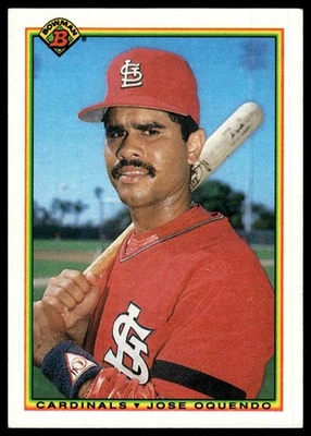 1990 Bowman #200 Jose Oquendo - Image 1 of 2