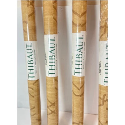 Papel pintado Thibaut Waterlily Collection 839-T-1141 4 rollos dobles 9 yardas Foto 1 de 4