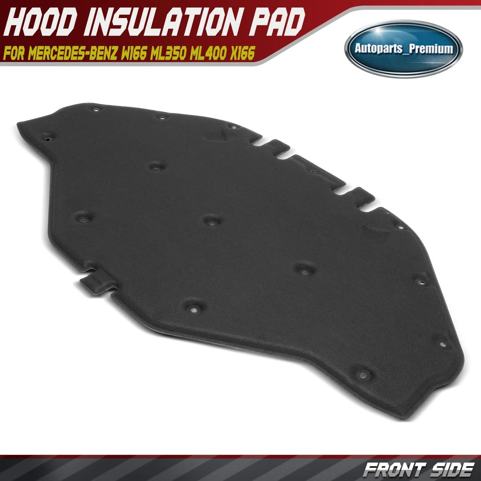 Almohadilla de panel de aislamiento del capó del motor para Mercedes-Benz W166 ML350 ML400 X166 GL350 Foto 1 de 4
