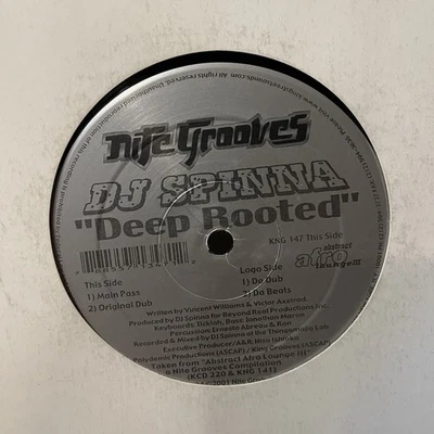 DJ Spinna Deep Rooted Vinyl LP Abstract Afro Lounge III KNG 147 Polydemic 2001 - Image 1 of 4