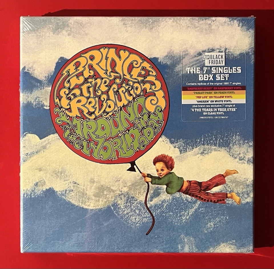 Prince - RSD Black Friday 2025 The 7 Singles Box Set Around the world in a day - Bild 1 von 2