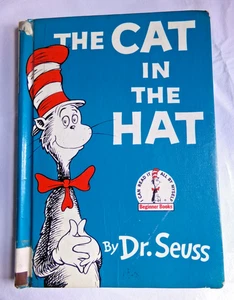 Katze im Hut von Seuss (1957, Hardcover) Copyright erneuert 1985 - Bild 1 von 10