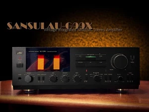 SANSUI AU-G99X ๐RaRe๐ Vintage Powerful 160W Stereo Amplifier MM/MC Preamp - Picture 1 of 4