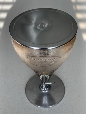 ANTIGUA FUENTE DE SODA MISSION JUGO DE FRUTA REAL ENDULZADO - DISPENSADOR DE JARABE 1920 Foto 1 de 4