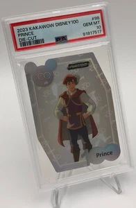 2023 KAKAWOW DISNEY 100 PRINCE #98 Die-Cut SNOW WHITE Card slab PSA GEM MT 10 - Picture 1 of 10
