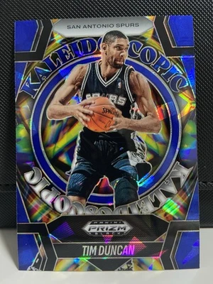 Tim Duncan 2024-25 Panini Prizm Black Basketball Kaleidsocopic Blue 074/125 - Bild 1 von 2
