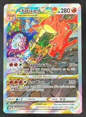 2022 Pokemon Sword & Shield Black Star Promos #SWSH262 Charizard VST - Image 1 of 2