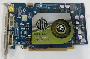 BFG Tech NVIDIA GeForce 7600 GT 256MB GDDR3 SDRAM PCIe Video Card - Picture 1 of 6