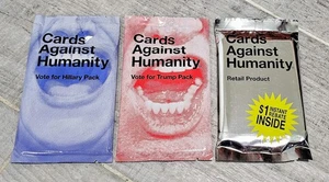 Cards Against Humanity - Vote For Trump, Vote For Hillary, & Retail Product - Picture 1 of 2