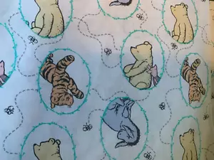 Weighted Twin Blanket with Winnie the Pooh,  10 lbs, child or adult, washable - Picture 1 of 2