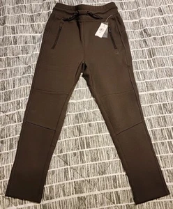 NWT GapFit Tech Youth Joggers S 6-7 Chocolate - Picture 1 of 3