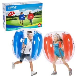 VEVOR Inflatable Bumper Balls 2-Pack 2/3FT/0.6/0.9M PVC Body Sumo Balls for Kids - Picture 1 of 26