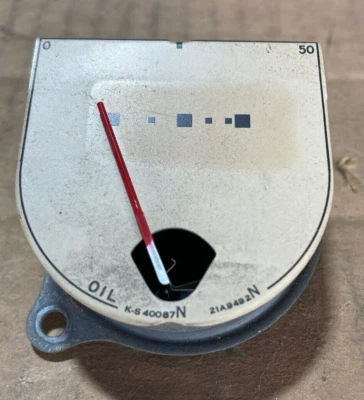 Manómetro de presión de aceite Ford Mercury 1946-1948 vintage 21A-927 Foto 1 de 4