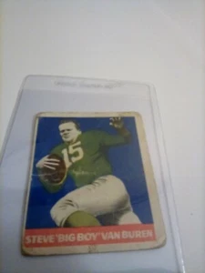 STEVE VAN BUREN 1948 LEAF # 22 HOF ROOKIE KOSTENLOSER VERSAND - Bild 1 von 2