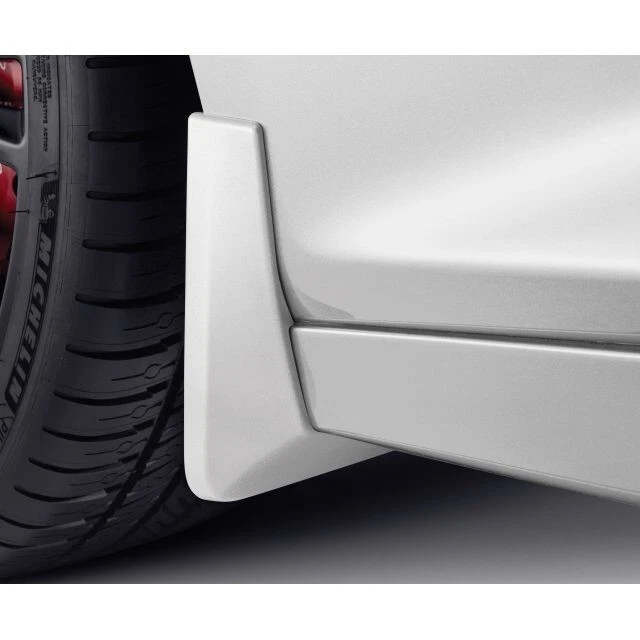 2020-2025 Cadillac CT5 Lux Front Molded Splash Guards 86533218 Crystal White OEM - Image 1 of 1