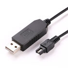 USB Power Adapter Battery Charger Cord for Sony DCR-HC53E DCR-HC54E DCR-HC62E