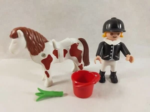 sympa Cavalière / poney 4641 Playmobil ( ferme , équestre, chevaux ) 1041 - Imagen 1 de 1