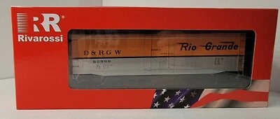 Rivarossi HO 50ft Sliding Door Boxcar without Roofwalk D&RGW #60999 - Image 1 of 4
