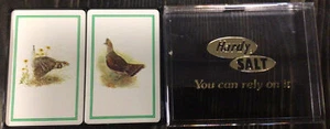 Vintage NOS Hardy Salt Playing Cards Pheasant Birds Double Set Original New Old - Picture 1 of 4