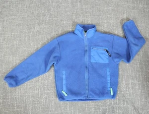 Vintage Patagonia Fleece Jacket Kids Size 8 Made in USA - Picture 1 of 4