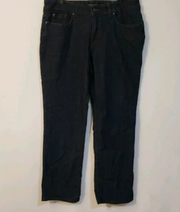 Pantalones de mezclilla Nine West para mujer azul oscuro talla 12/30 elásticos corte bota - Imagen 1 de 9