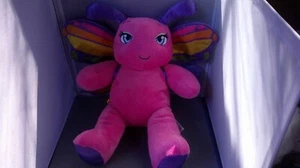 Build a Bear Butterfly ali peluche 16"" giocattolo di peluche rosa bab - Foto 1 di 5