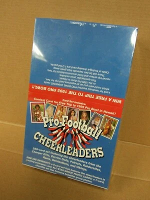 Pro-Football Cheerleaders Factory Sealed Box of Trading Cards - Benchwarmers - Image 1 of 3