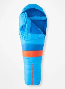 Marmot Men's Wind River -10° Sleeping Bag 650-Fill Down Camping Long - Picture 1 of 7