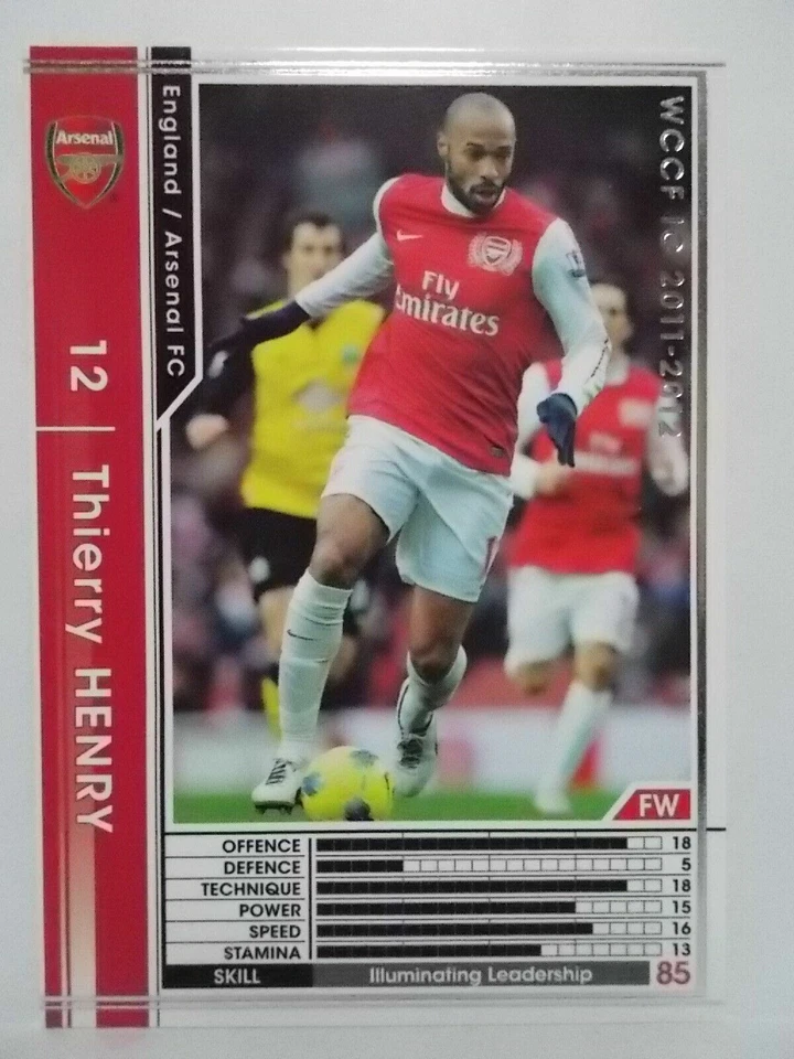 Panini WCCF	Insert	Arsenal	2004 ~ 2011 - Image 1 of 1