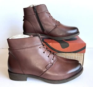 Propet Tatum Lace Bootie Size 8.5 X Brown Women's WFX075L - Picture 1 of 11