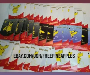 McDonald's 2021 25 Aniversario Pokemon Card Pack Sellado (Juego Tarjeta Promocional) - Imagen 1 de 6