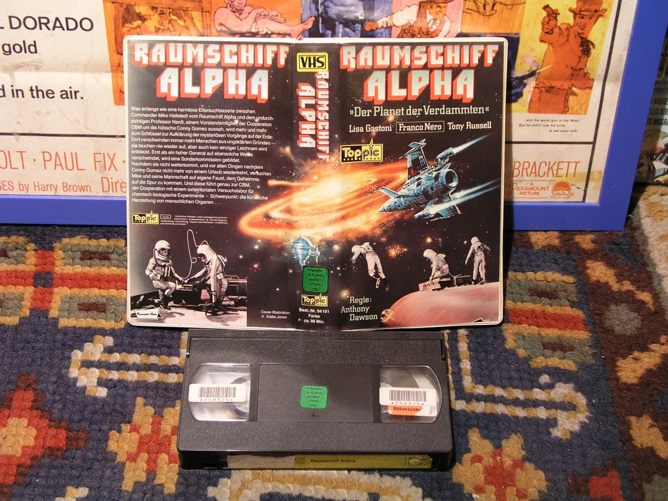 Toppic VHS-Rarität: Raumschiff Alpha (Der Planet der Verdammten)  Erstauflage !! - Bild 1 von 1