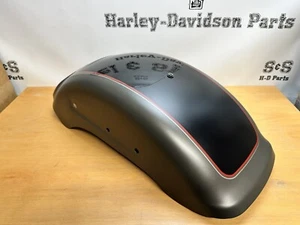 Harley-Davidson Softail Fat Boy REAR FENDER Industrial Grey Denim 59500532EGK - Picture 1 of 9