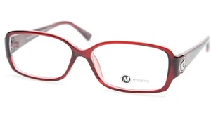 NEU MODERNE OPTISCHE ALEXIS BURGUNDER BRILLE BRILLENGESTELL 55-15-135mm B34mm - Bild 1 von 10