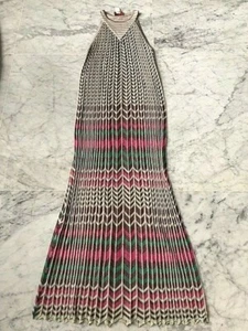 VESTIDO LARGO DE PUNTO MISSONI - TALLA 38 - Imagen 1 de 8