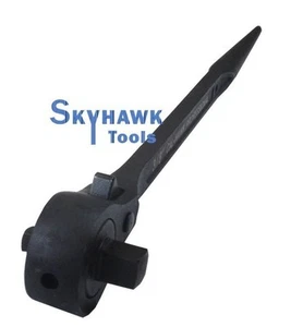 Mango llave de trinquete de doble cabeza de 1/4"" X 3/8"" DR PARA ALINEAR PERNOS - Imagen 1 de 2