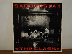 THE CLASH SANDINISTA 3XLP VINYL ALBUM WITH POSTER LYRICS - Picture 1 of 9